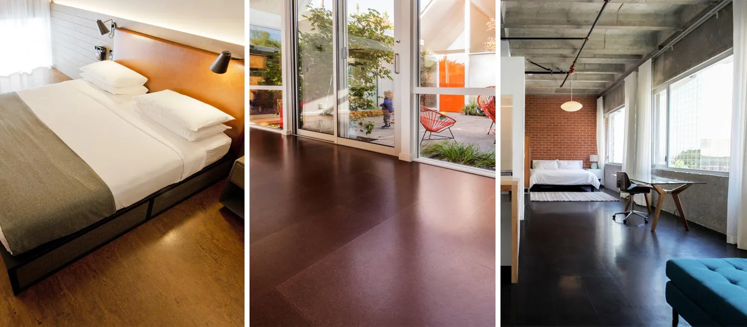 Duro Design room scene collage of bedrooms and living rooms