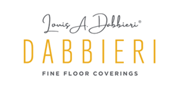 Dabbieri flooring logo with plain white background